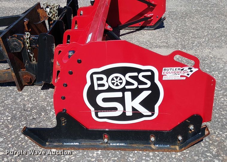 image for item EV4138 Boss trip edge box plow skid steer snow pusher
