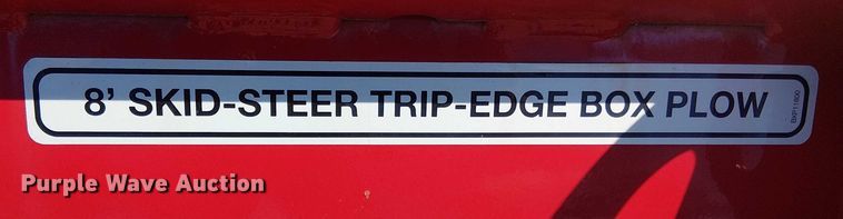 image for item EV4138 Boss trip edge box plow skid steer snow pusher