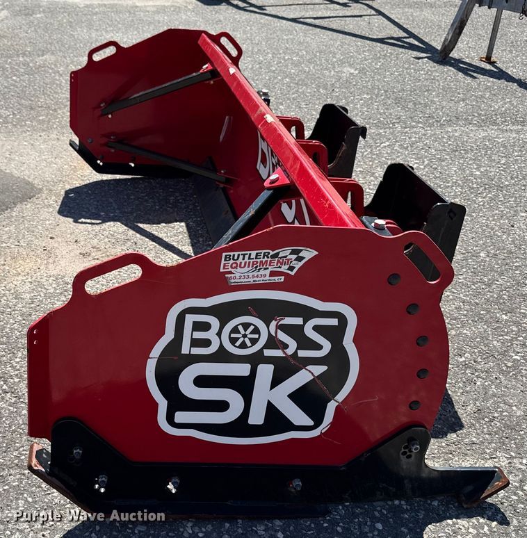 image for item EV4140 Boss Trip Edge Box Plow skid steer snow pusher