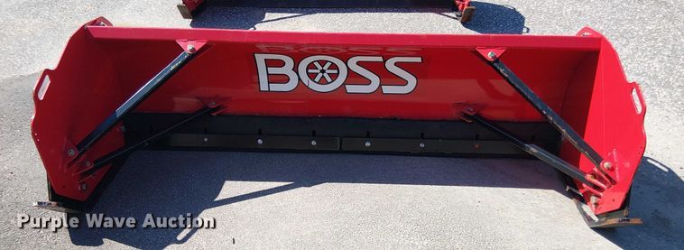 image for item EV4144 boss rubber edge box plow skid steer snow pusher