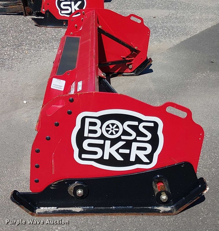 image for item EV4144 boss rubber edge box plow skid steer snow pusher