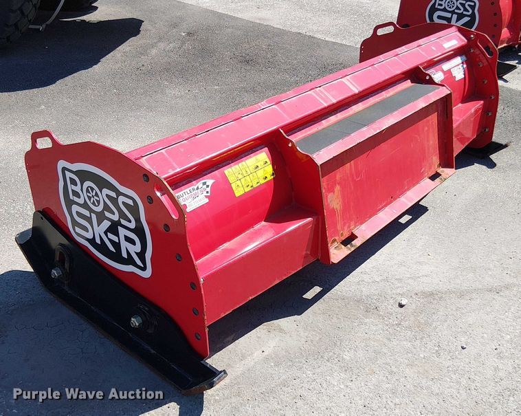 image for item EV4144 boss rubber edge box plow skid steer snow pusher