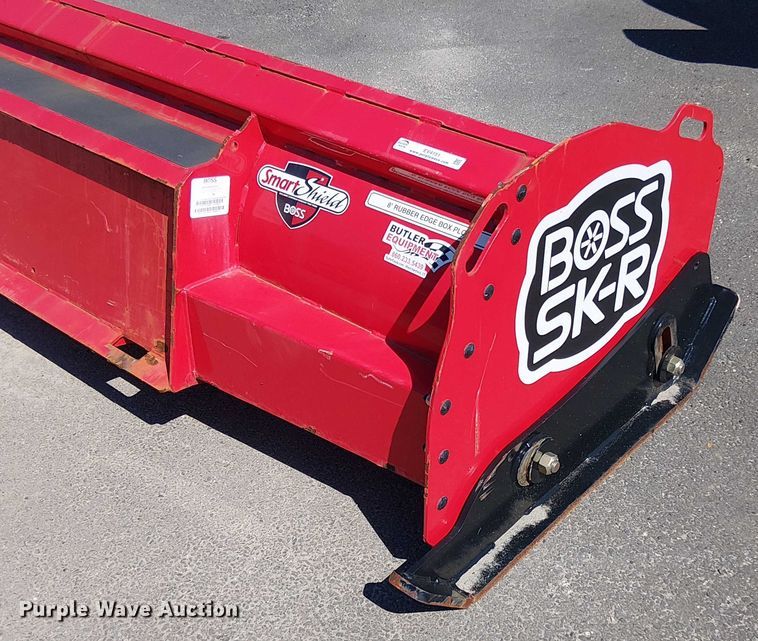 image for item EV4144 boss rubber edge box plow skid steer snow pusher