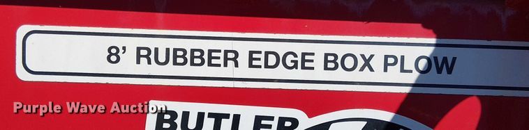 image for item EV4144 boss rubber edge box plow skid steer snow pusher