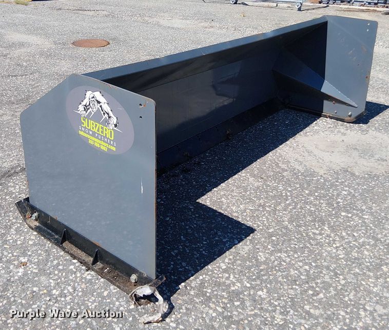 image for item EV4150 Subzero skid steer snow pusher