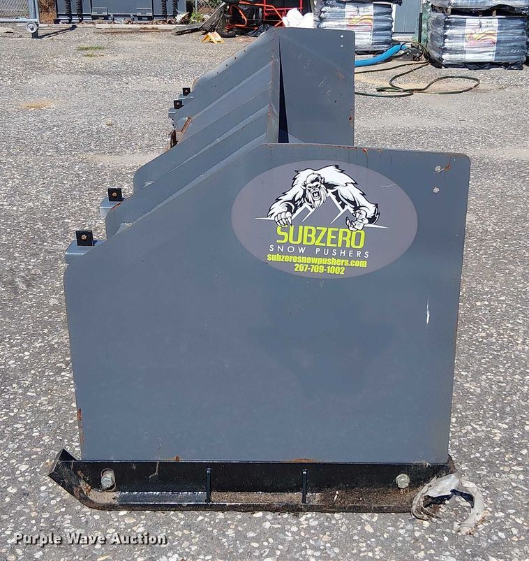 image for item EV4150 Subzero skid steer snow pusher