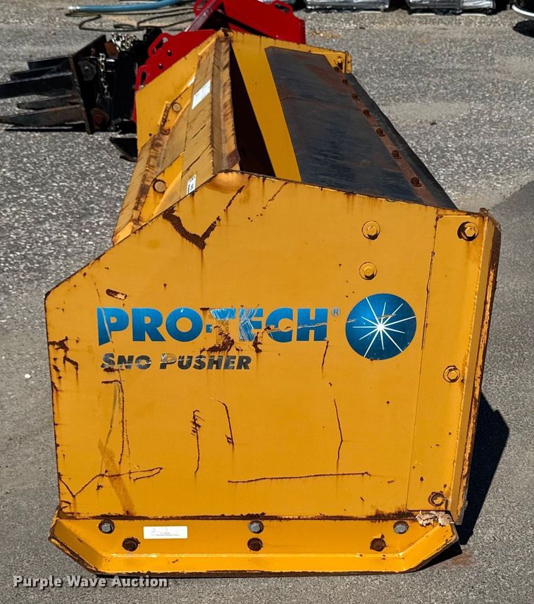 image for item EV4152 Pro Tech skid steer snow pusher