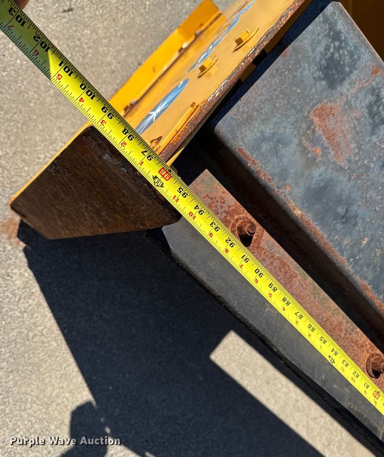 image for item EV4152 Pro Tech skid steer snow pusher