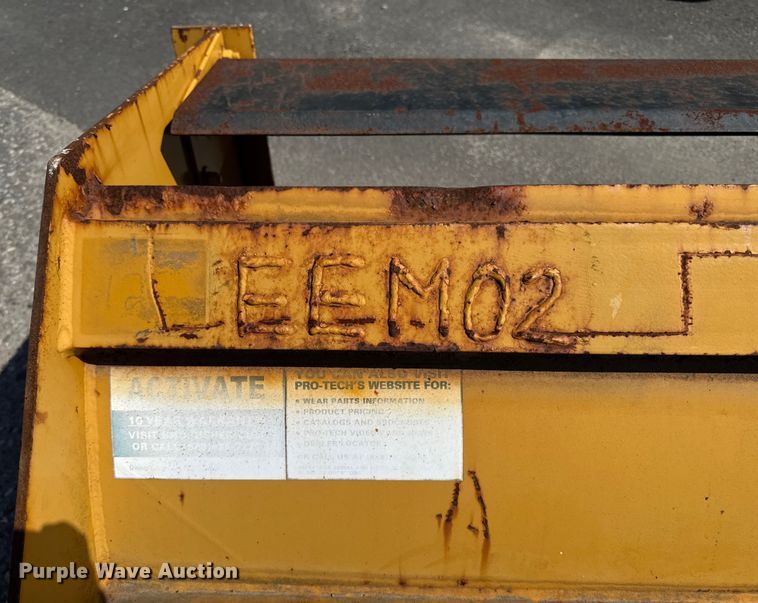 image for item EV4152 Pro Tech skid steer snow pusher