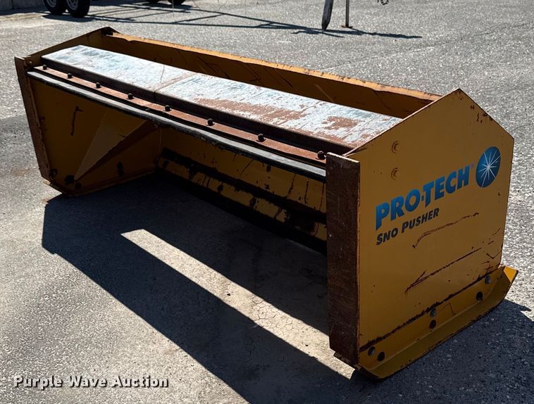 image for item EV4153 ProTech skid steer snow pusher