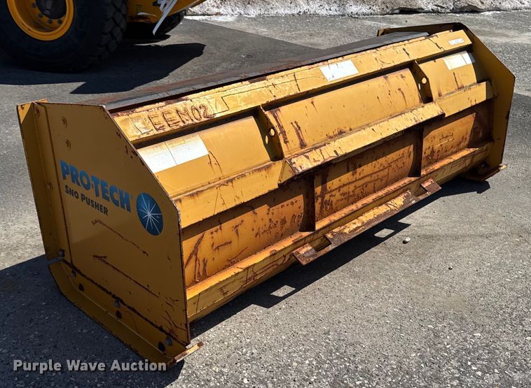 image for item EV4153 ProTech skid steer snow pusher