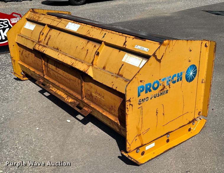 image for item EV4153 ProTech skid steer snow pusher