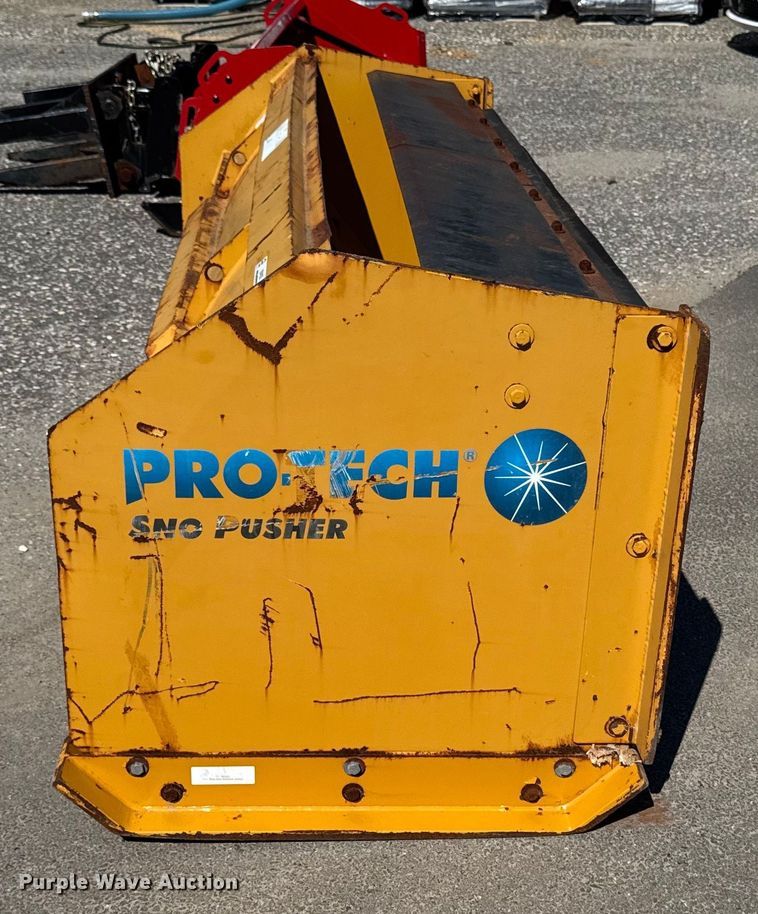 image for item EV4153 ProTech skid steer snow pusher