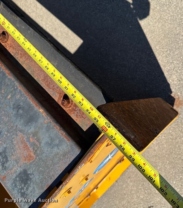 image for item EV4153 ProTech skid steer snow pusher