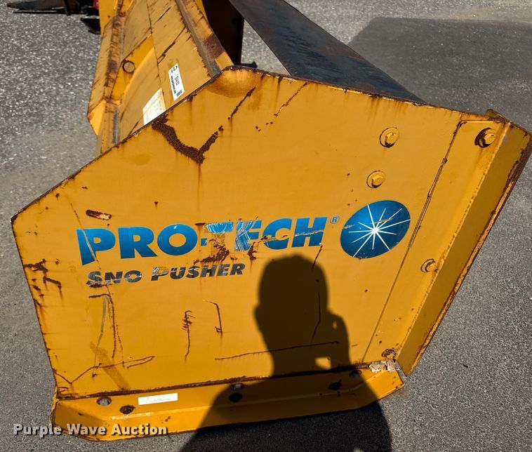 image for item EV4153 ProTech skid steer snow pusher