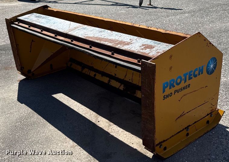 image for item EV4154 ProTech skid steer snow pusher