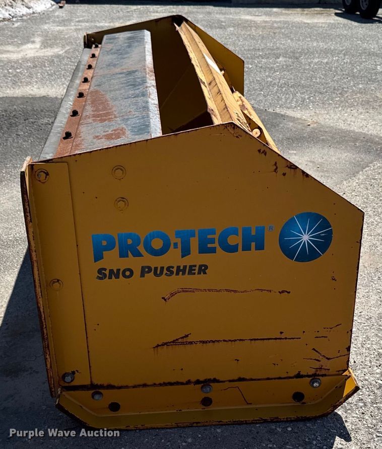 image for item EV4154 ProTech skid steer snow pusher