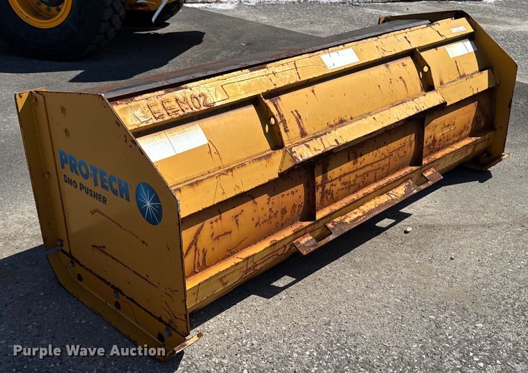 image for item EV4154 ProTech skid steer snow pusher