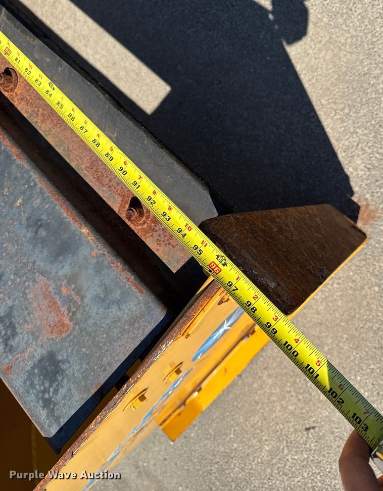 image for item EV4154 ProTech skid steer snow pusher