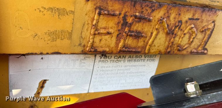 image for item EV4154 ProTech skid steer snow pusher