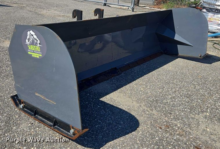 image for item EV4155 Subzero wheel loader snow pusher