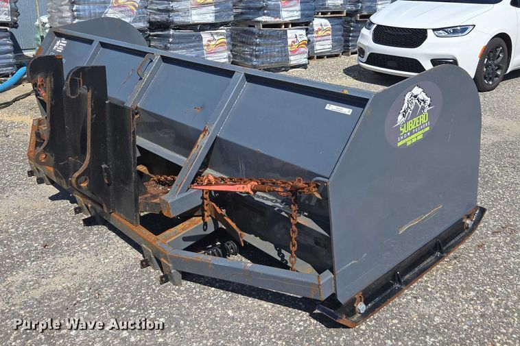 image for item EV4155 Subzero wheel loader snow pusher