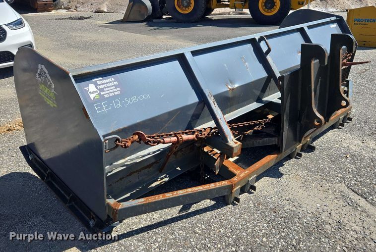 image for item EV4155 Subzero wheel loader snow pusher