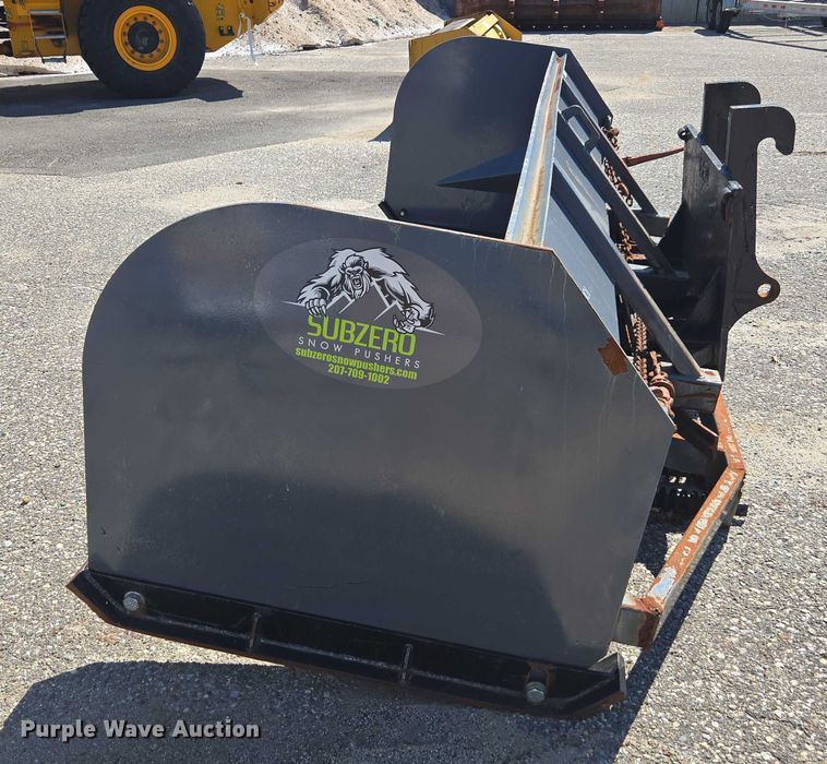 image for item EV4155 Subzero wheel loader snow pusher