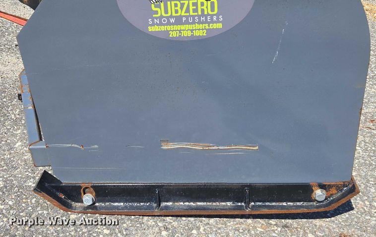 image for item EV4155 Subzero wheel loader snow pusher