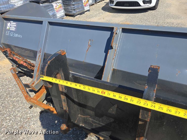 image for item EV4155 Subzero wheel loader snow pusher