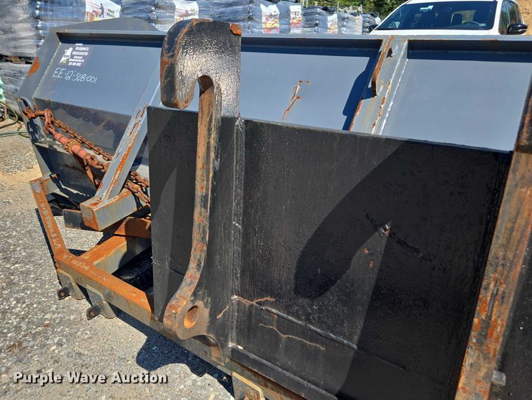 image for item EV4155 Subzero wheel loader snow pusher