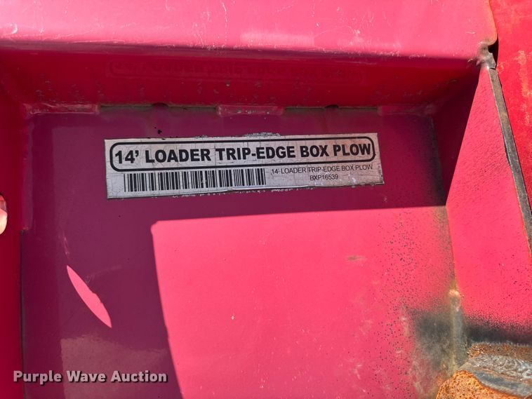 image for item EV4156 Boss wheel loader snow pusher