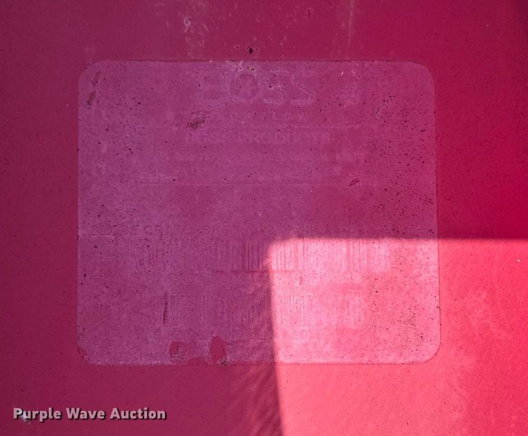 image for item EV4156 Boss wheel loader snow pusher