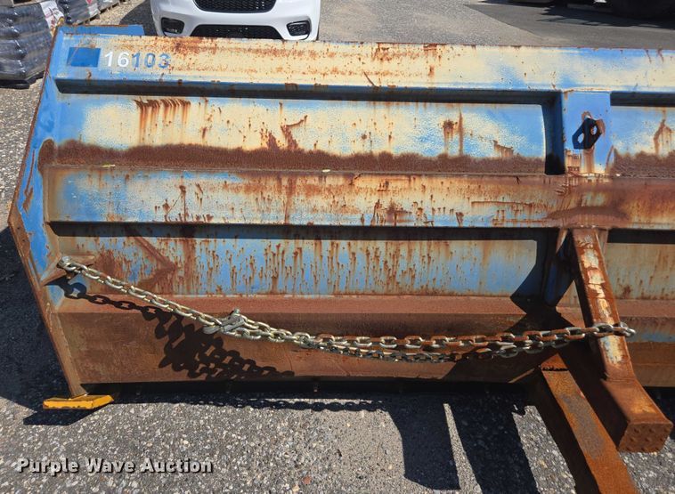 image for item EV4157 Wheel loader snow pusher