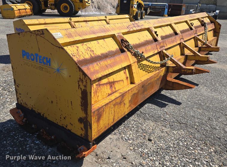 image for item EV4158 ProTech wheel loader snow pusher