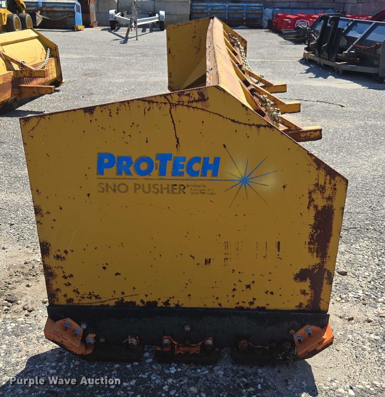 image for item EV4158 ProTech wheel loader snow pusher
