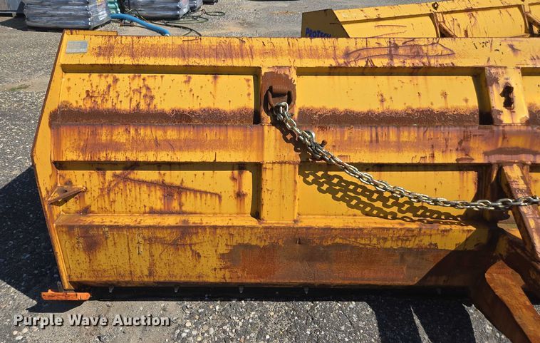 image for item EV4158 ProTech wheel loader snow pusher