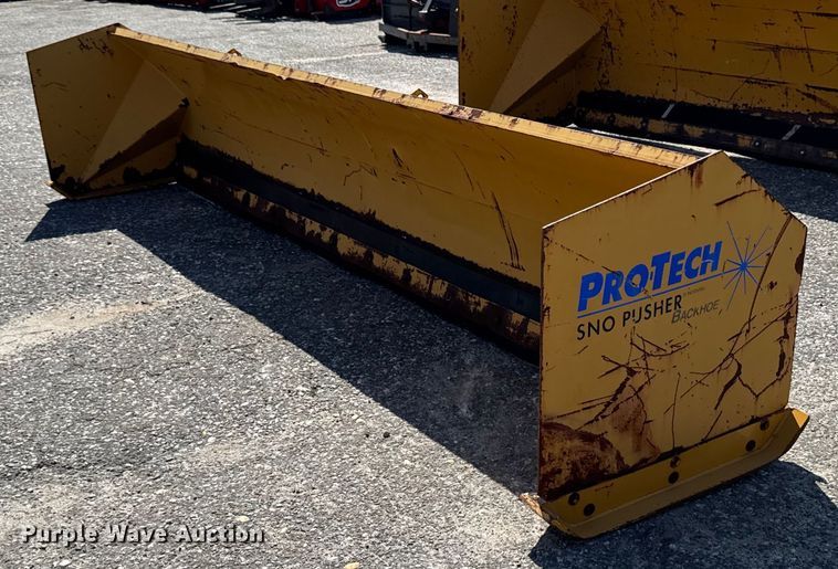 image for item EV4159 ProTech wheel loader snow pusher