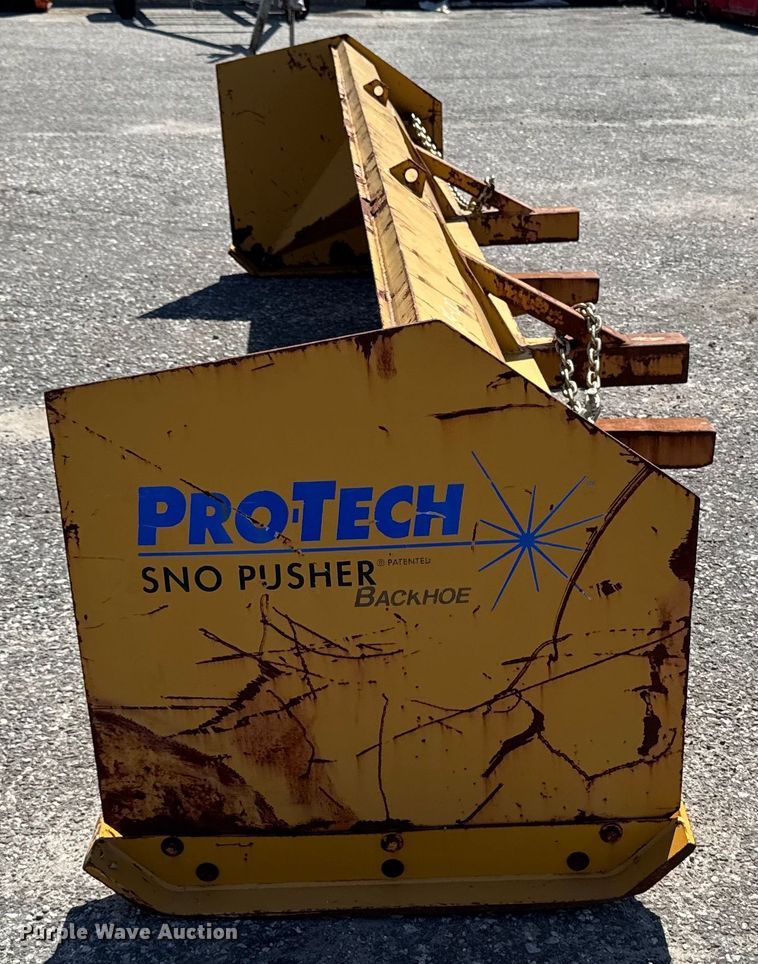 image for item EV4159 ProTech wheel loader snow pusher
