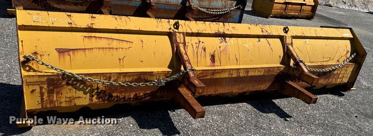 image for item EV4159 ProTech wheel loader snow pusher