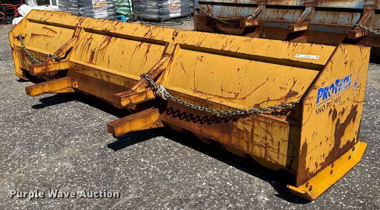 image for item EV4159 ProTech wheel loader snow pusher