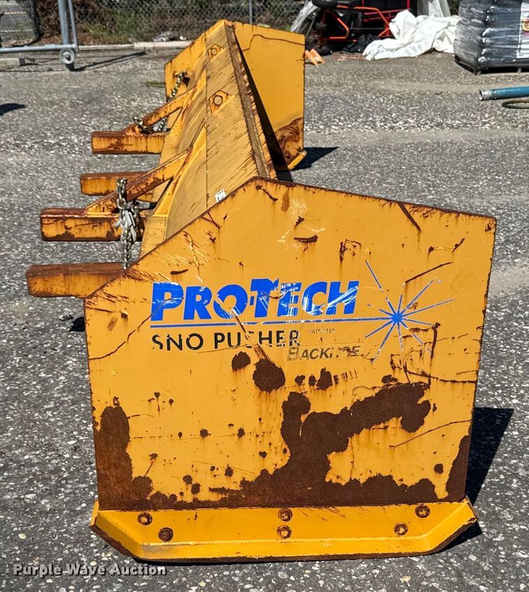 image for item EV4159 ProTech wheel loader snow pusher