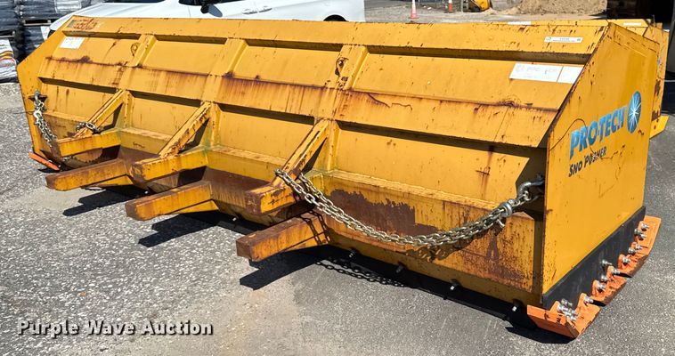 image for item EV4162 ProTech SP14L wheel loader snow pusher