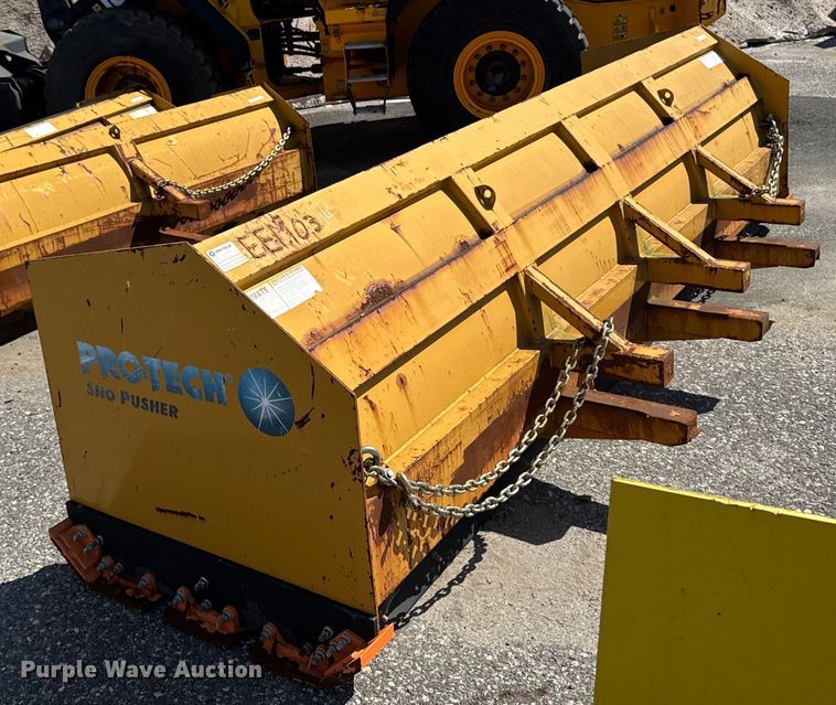 image for item EV4162 ProTech SP14L wheel loader snow pusher