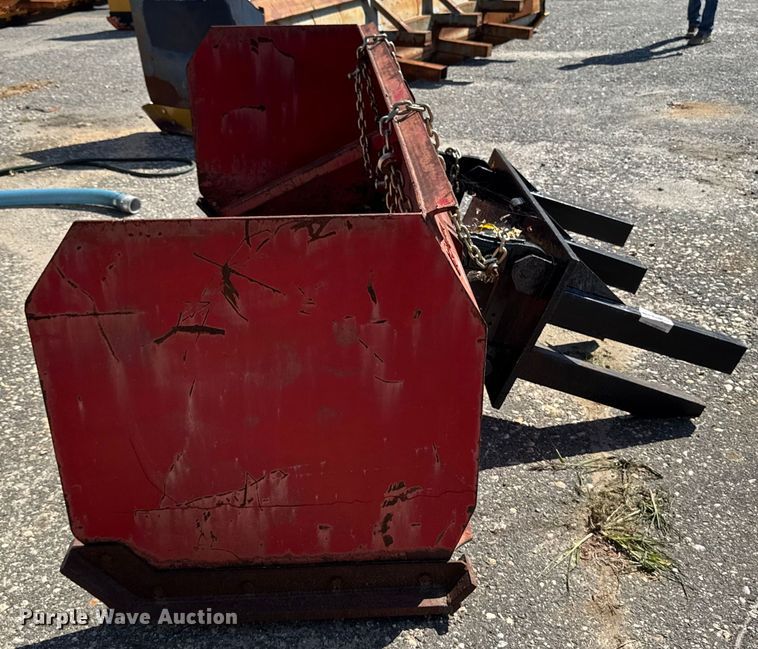 image for item EV4328 Wheel loader snow pusher