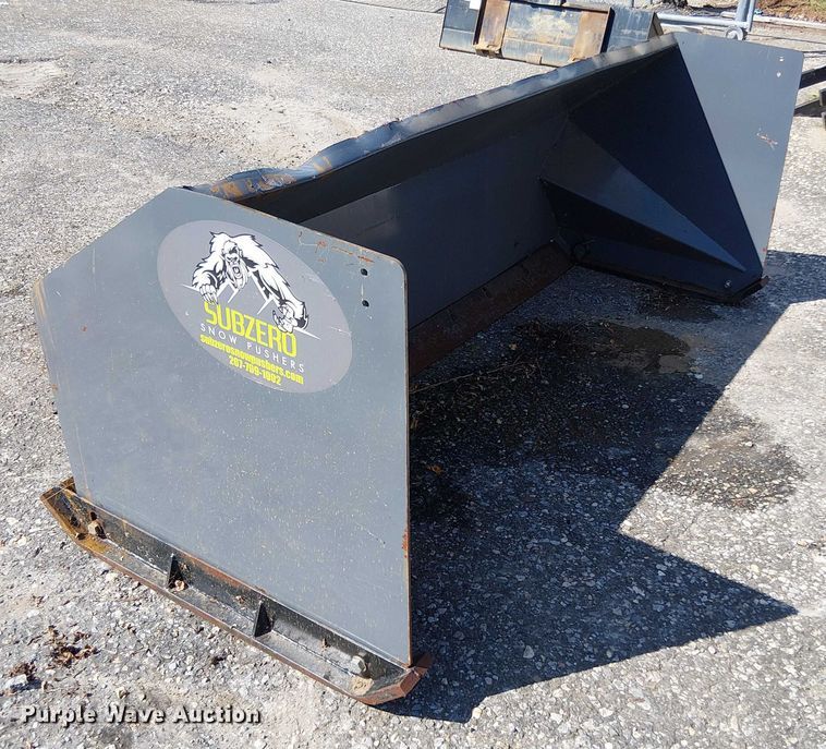 image for item EV4333 Sub zero skid steer snow pusher