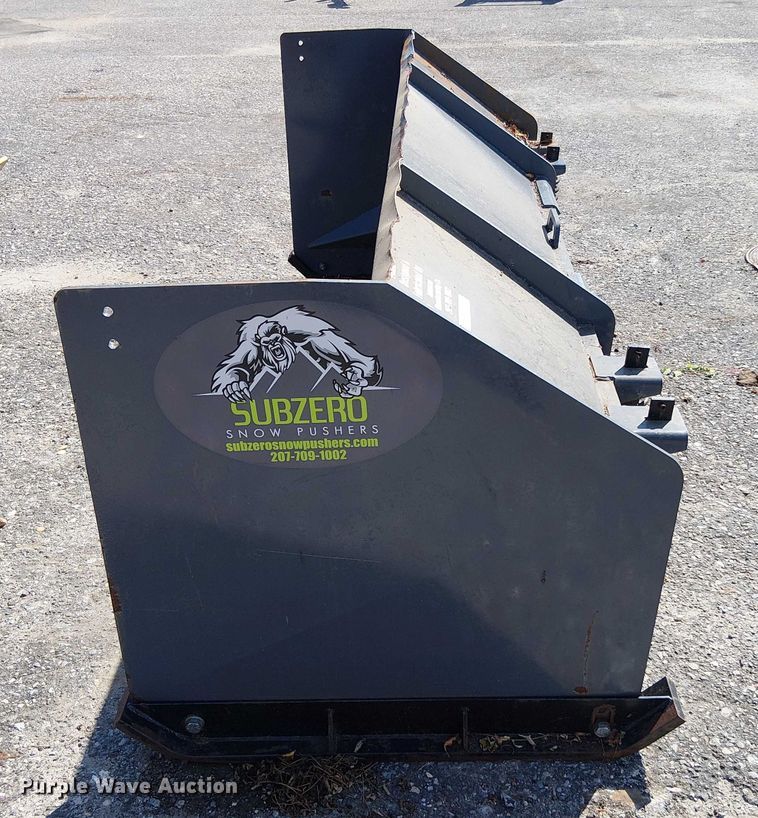 image for item EV4333 Sub zero skid steer snow pusher
