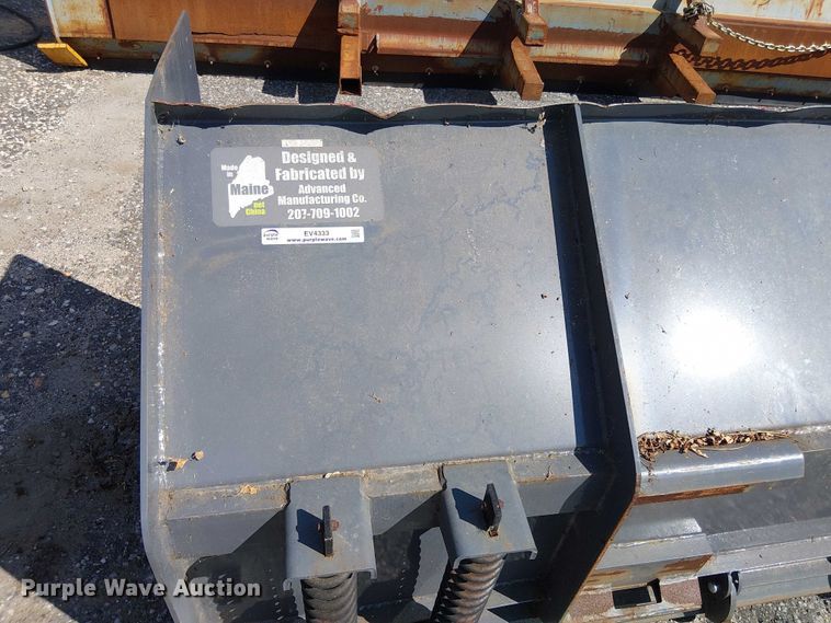 image for item EV4333 Sub zero skid steer snow pusher