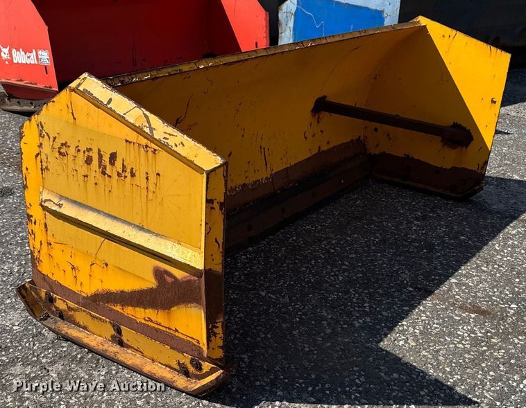 image for item EV4334 ProTech skid steer snow pusher