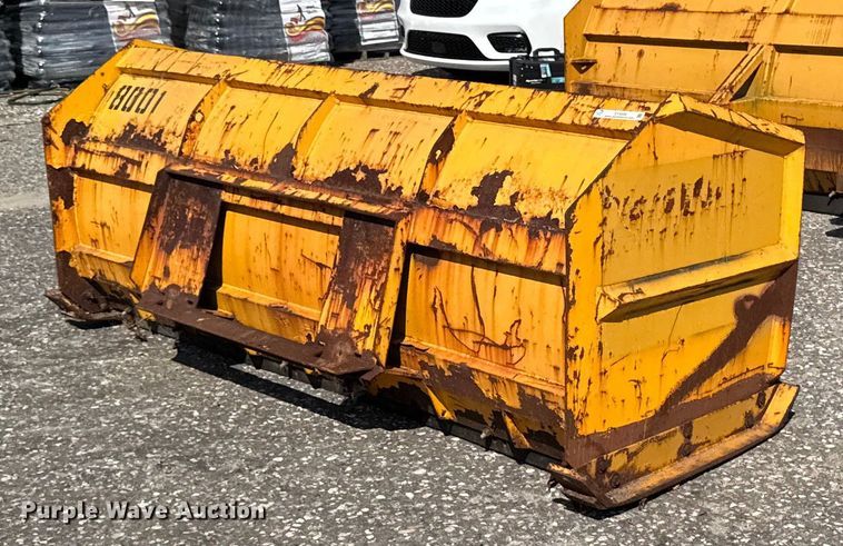 image for item EV4334 ProTech skid steer snow pusher